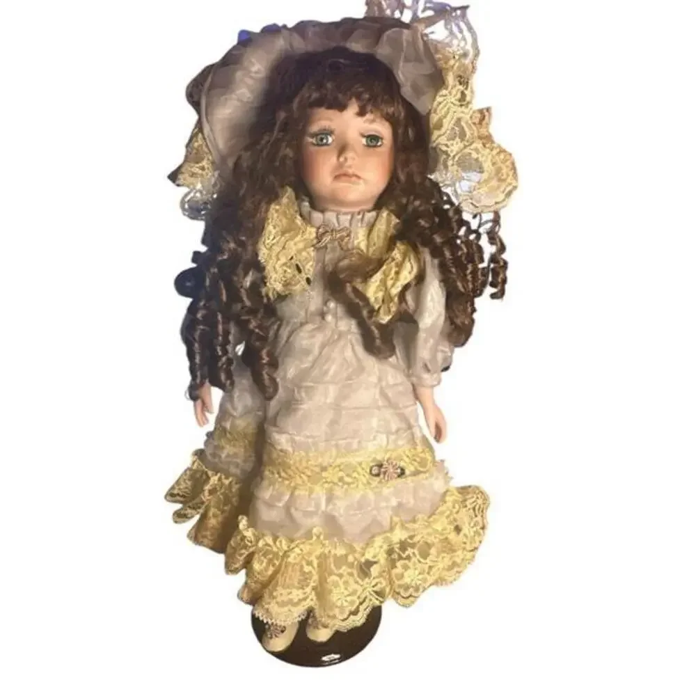 Doll porcelain 18” why so sad doll